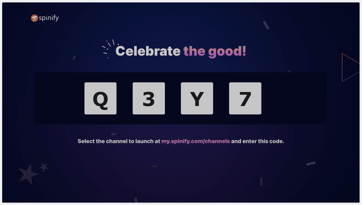 Spinify app screenshot