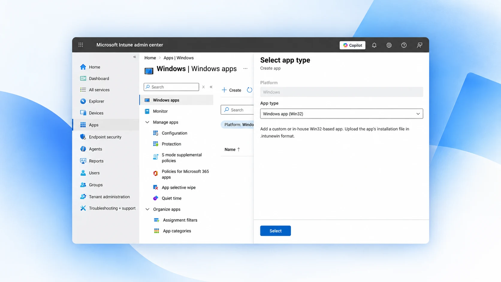 Deploying the Fugo Player app to managed Windows devices through Microsoft Intune