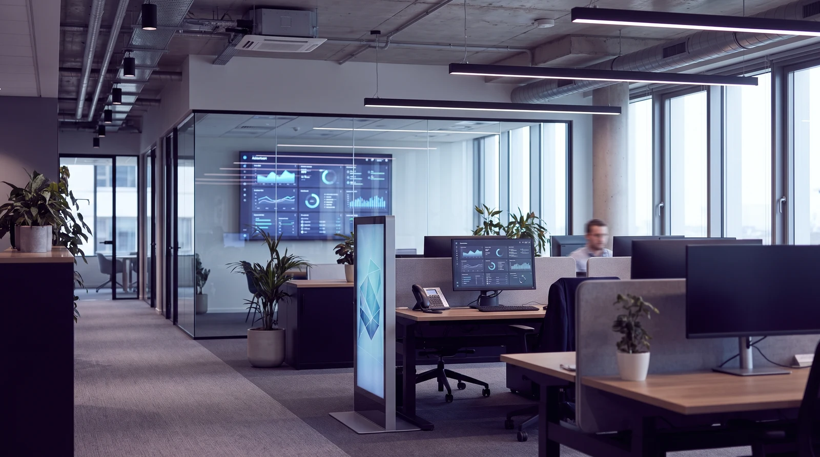 Enterprise digital signage running across multiple sites and screen types with Fugo