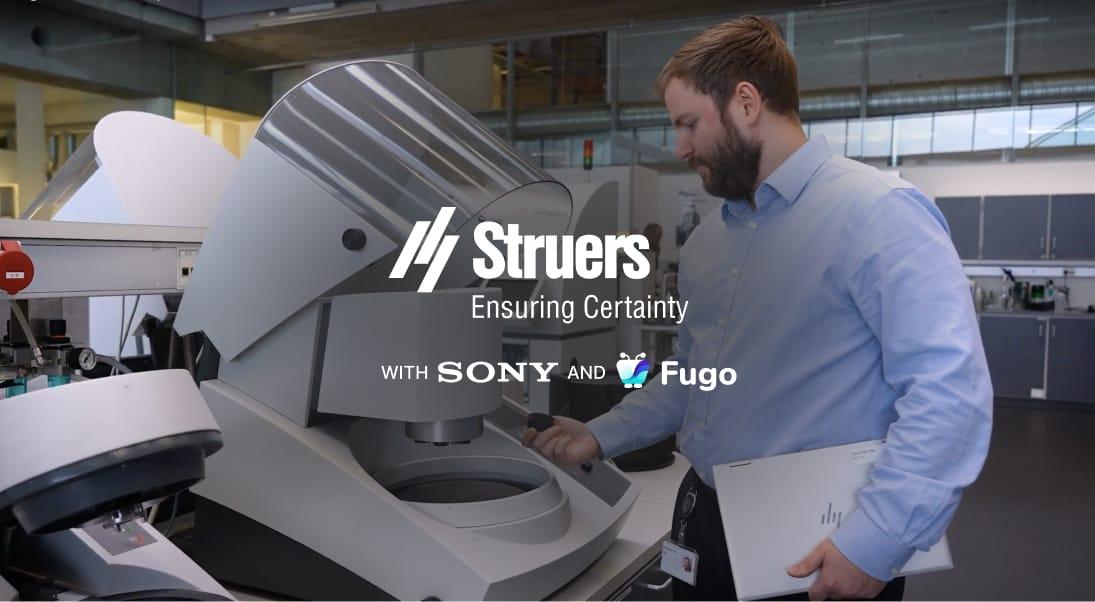 How Struers Turned Sony Screens Into Powerful Data-Tracking Displays With Fugo