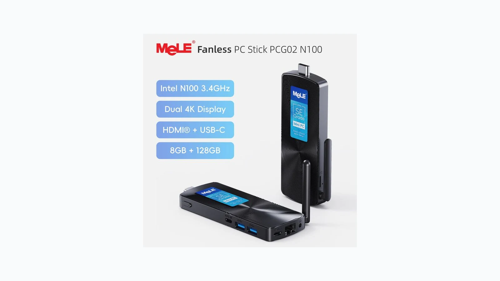 MeLE Fanless Mini PC Stick