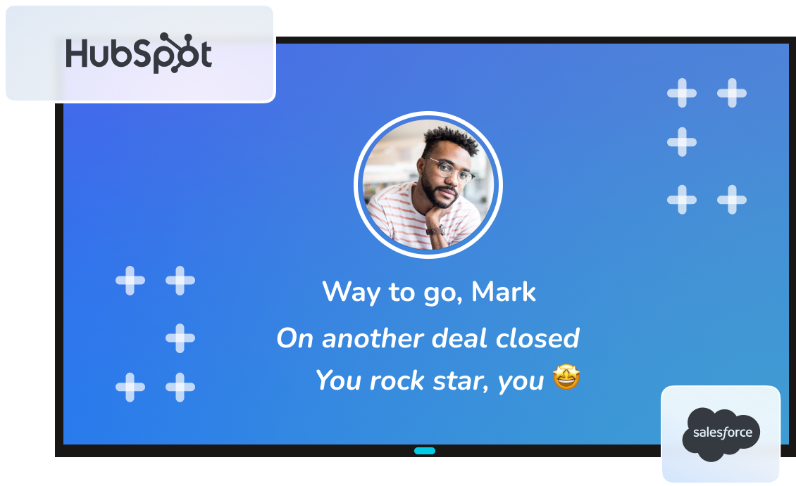 Turn real-time data into dynamic screen content with smart triggers using Fugo's digital signage system.