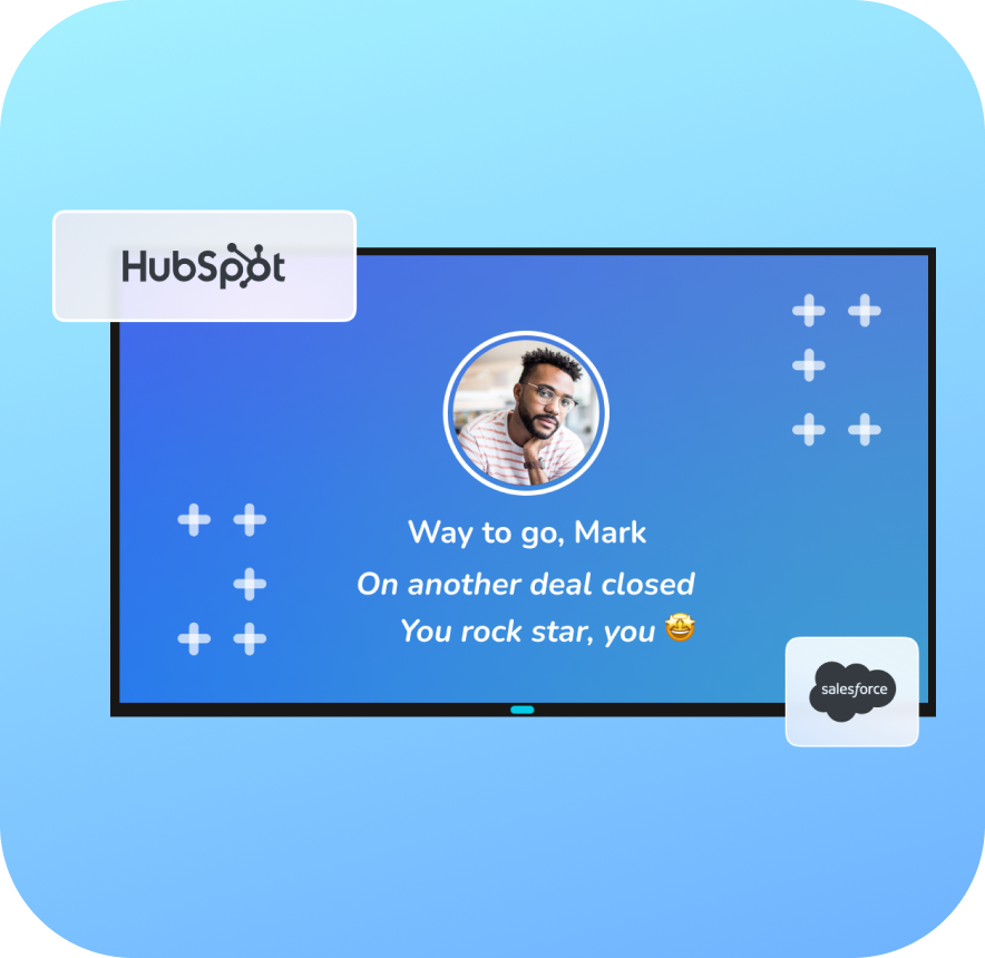 Show real-time wins with smart content triggers.