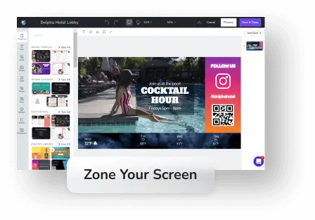 Zone Screen